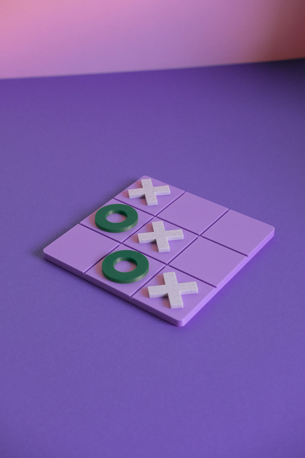 XO GAME (Purple - Green - White)