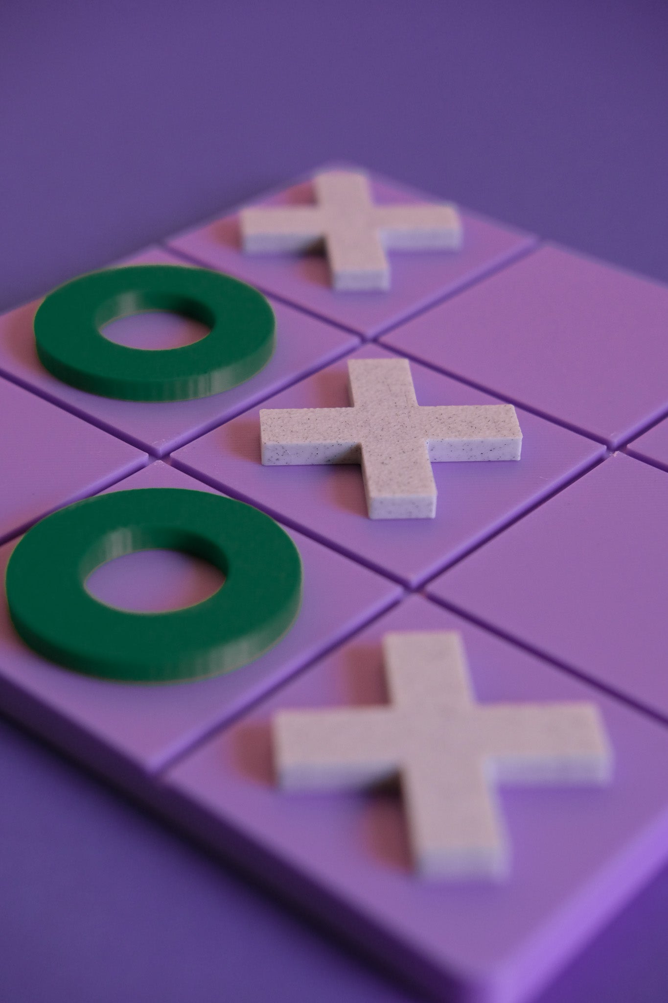 XO GAME (Purple - Green - White)