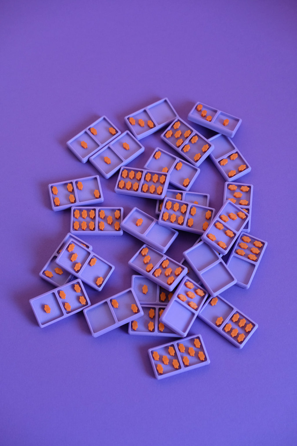 Kiki Dominoes (Purple - Orange)