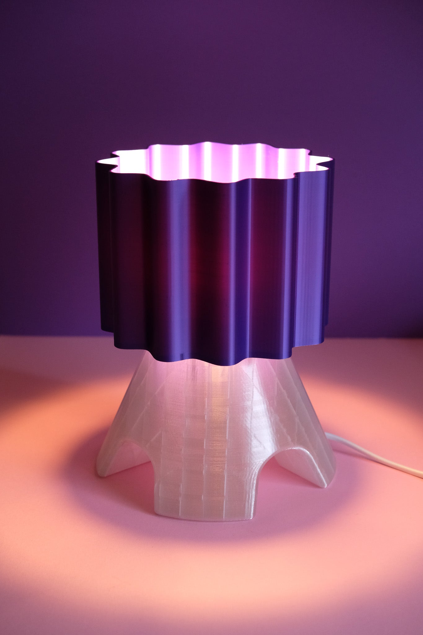 LOOMA - BUB3 Tablelamp (Silk Purple - Transparent)