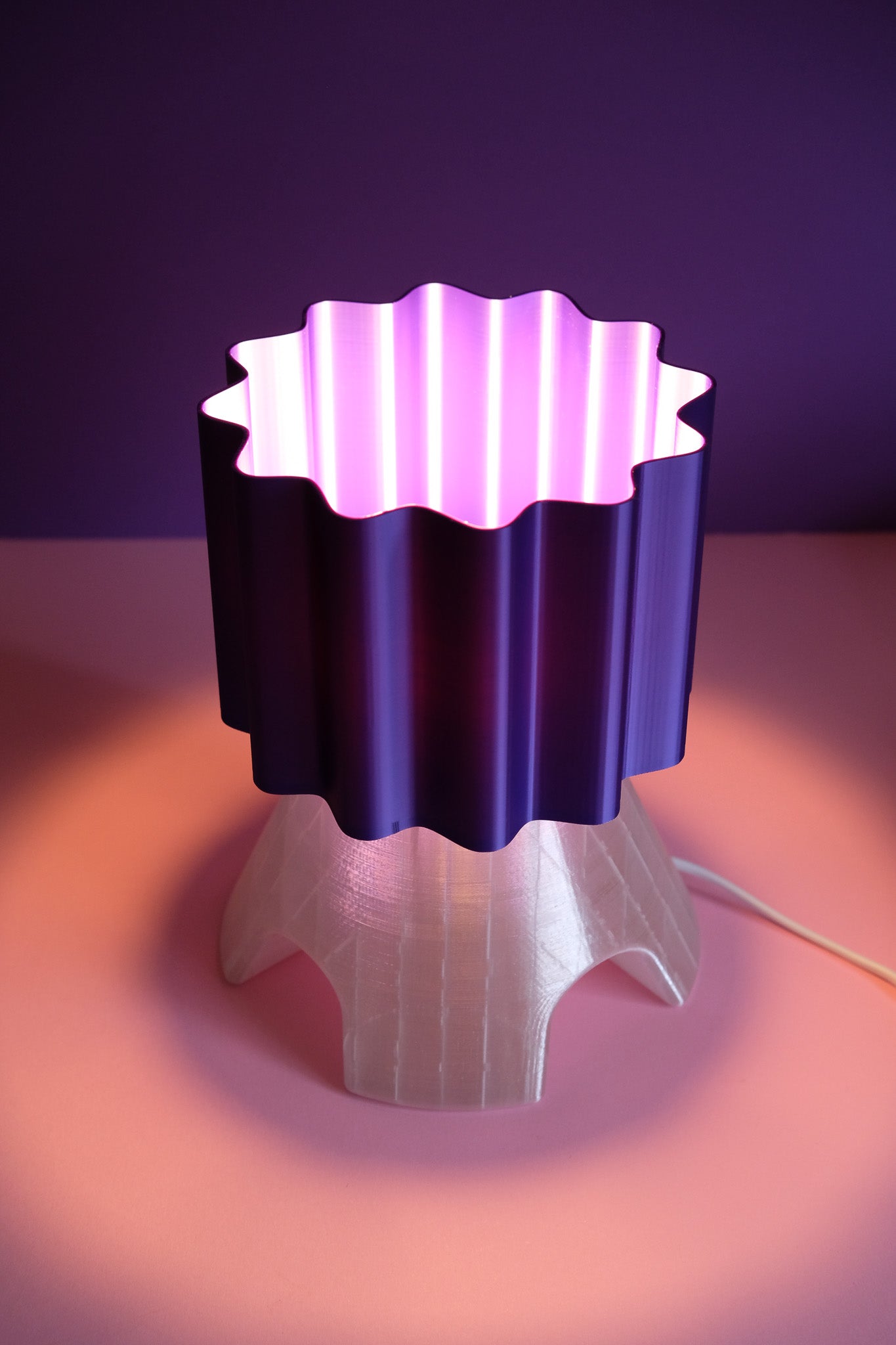 LOOMA - BUB3 Tablelamp (Silk Purple - Transparent)