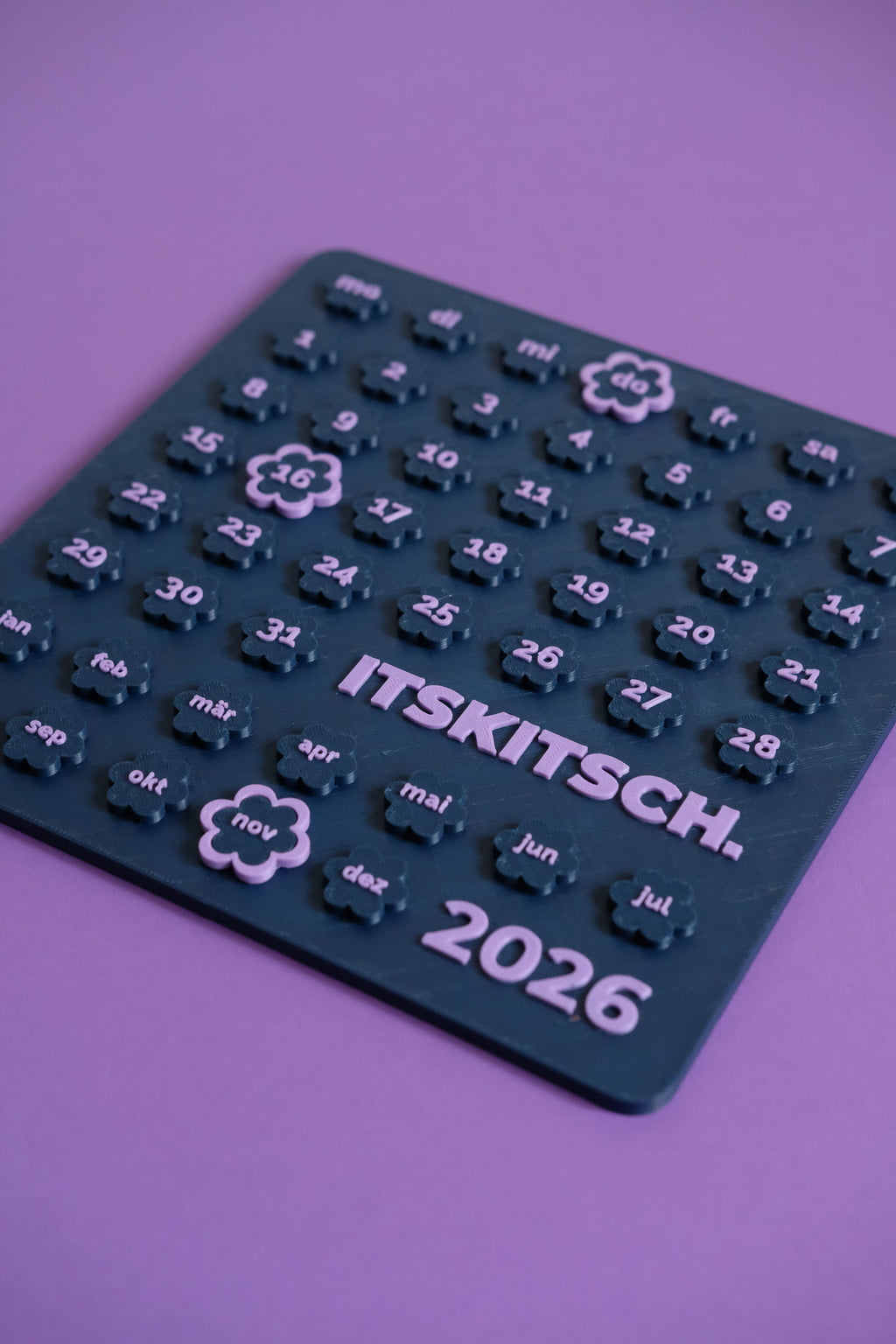 2026 CLOUD CALENDAR - Blue