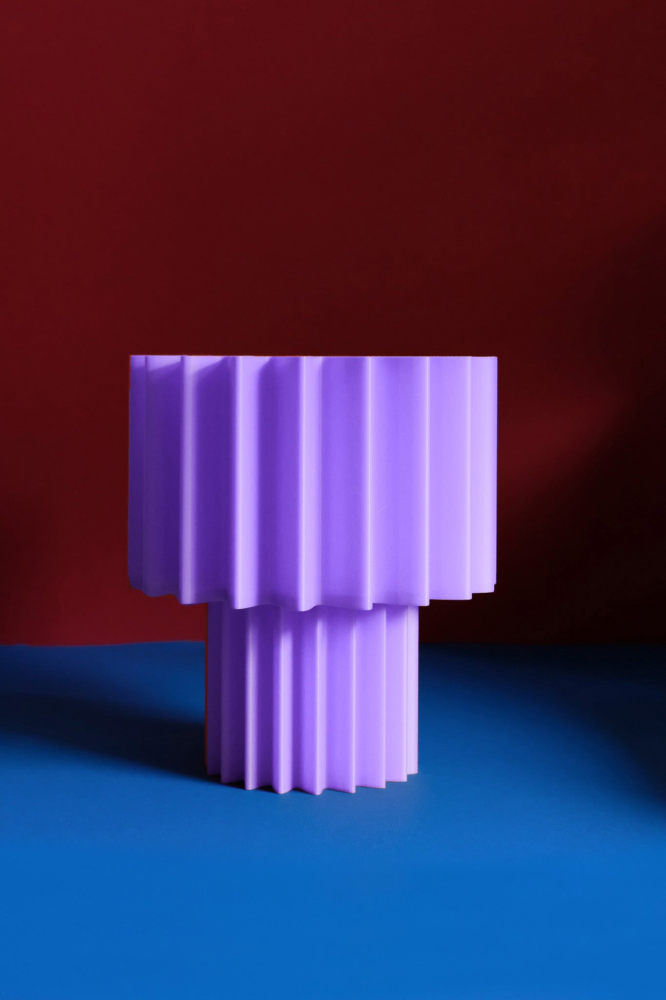 Mini Lamp Spiky/ Lavender